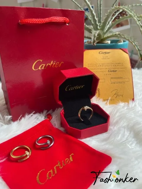 Best Price Cartier Nail Ring with Complete Packaging