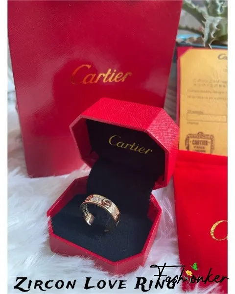 Best Price Cartier Zircon Ring