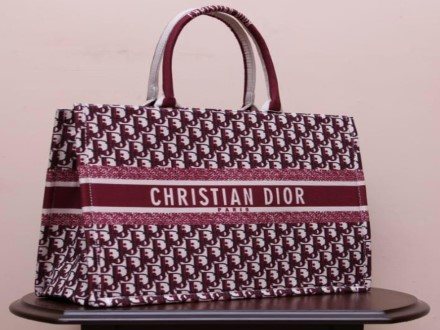 Best Price Dior Tote Bag - Maroon