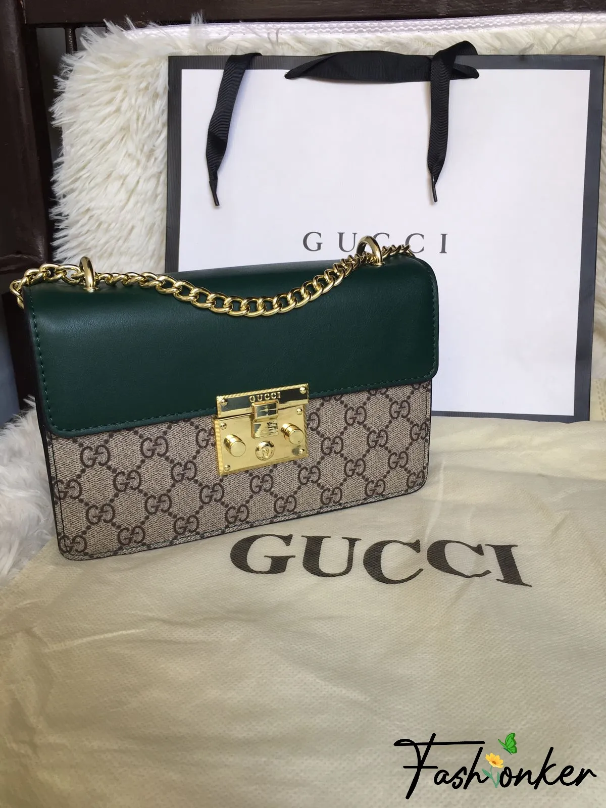 Best Price Gucci Pattern Sidebag