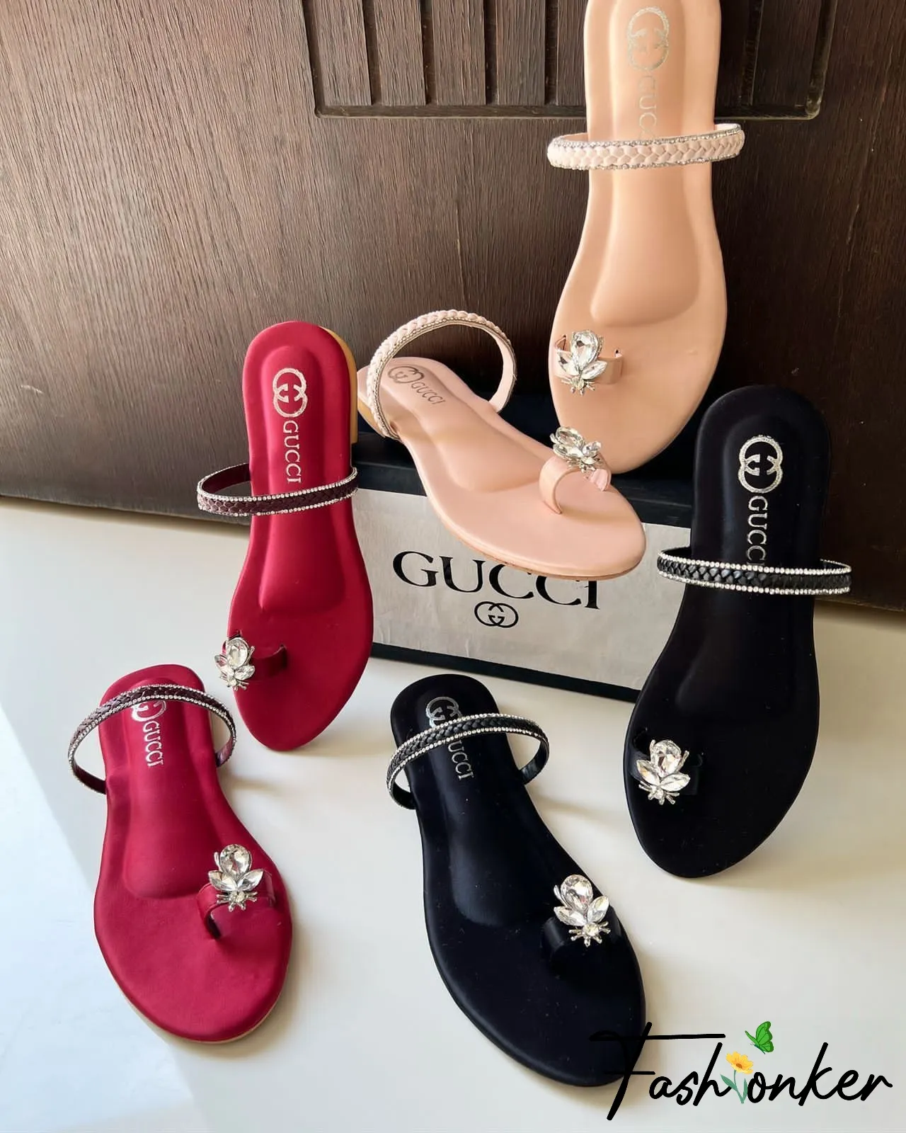 Best Price Gucci Stones Slippers