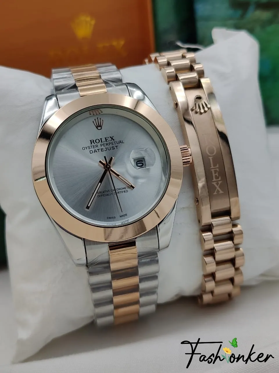 Best Price Rolex Datejust Watch and Bracelet Combo